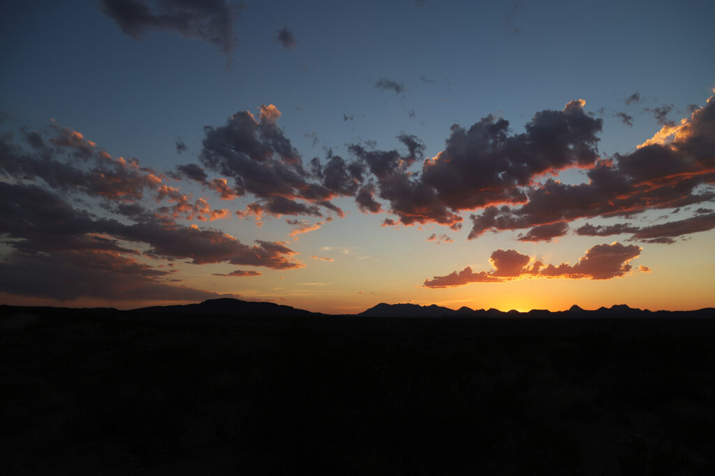 BIg Bend Sunset