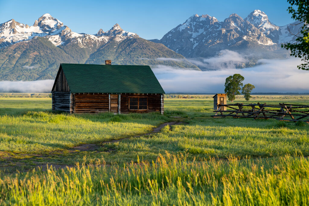 Mormon Row and the Grand Tetons